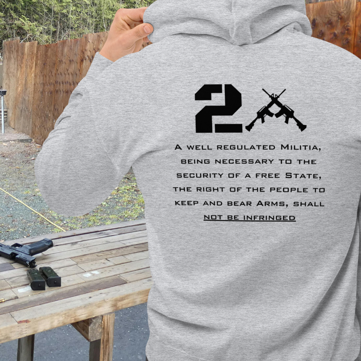 2A Second Amendment Hoodie