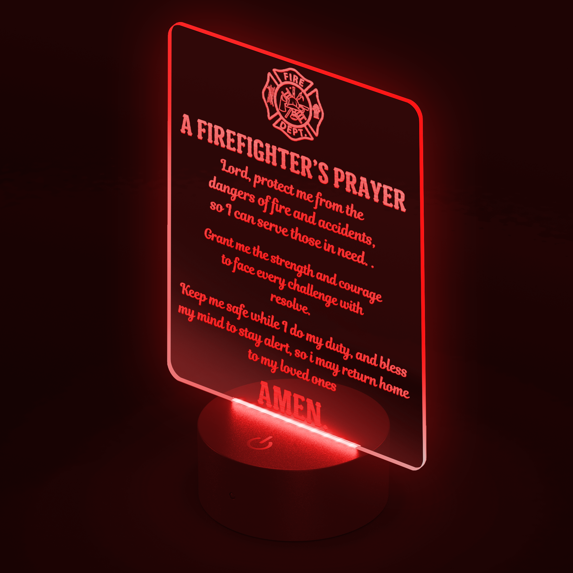 A_Firefighters_Prayer_LED_Sign_Rectangle_Dark_Angle_Red_Mockup.png
