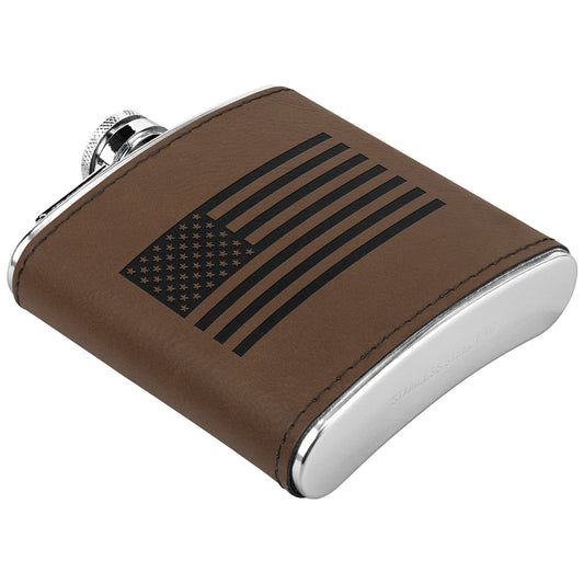 American Flag Flask