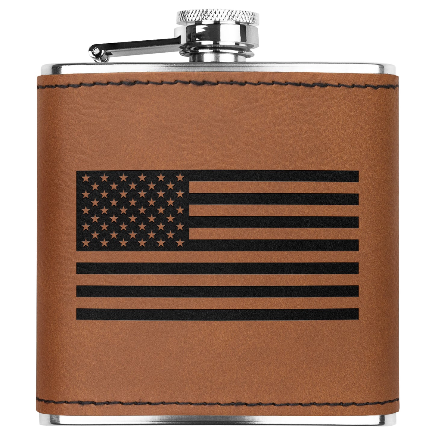 American Flag Flask