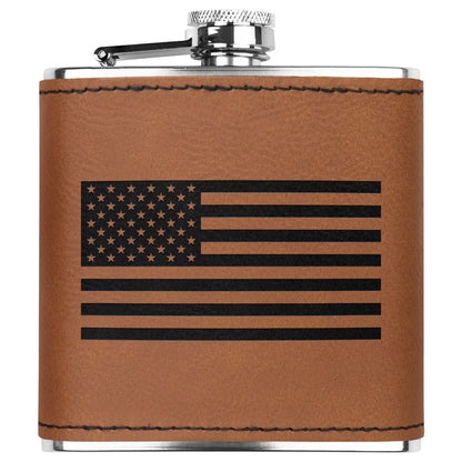 American Flag Flask