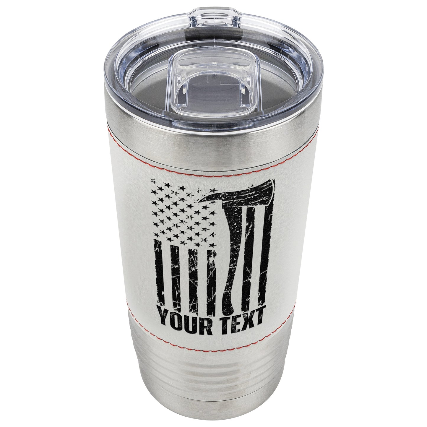 Custom Firefighter Baseball Axe Tumbler