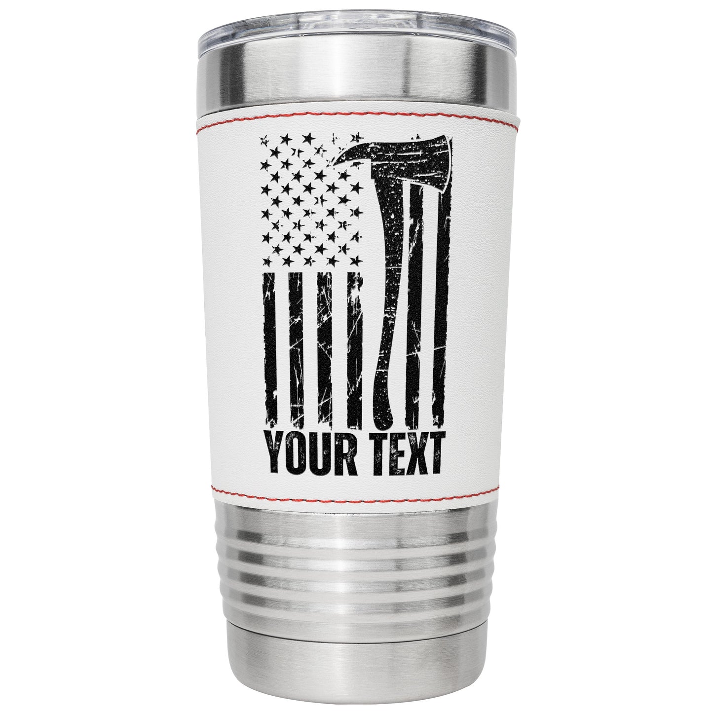 Custom Firefighter Baseball Axe Tumbler