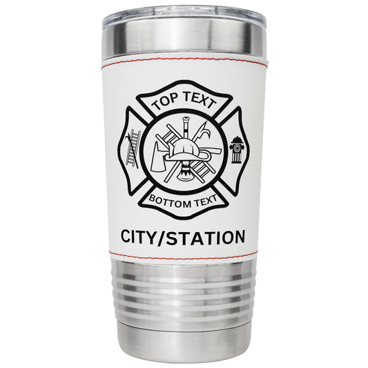 Custom Firefighter Baseball Tumbler