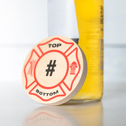 Custom Firefighter Bottle Opener
