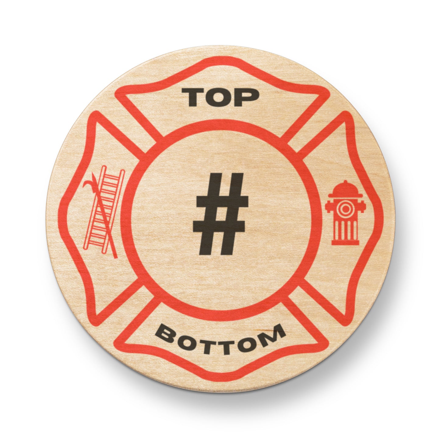 Custom Firefighter Bottle Opener