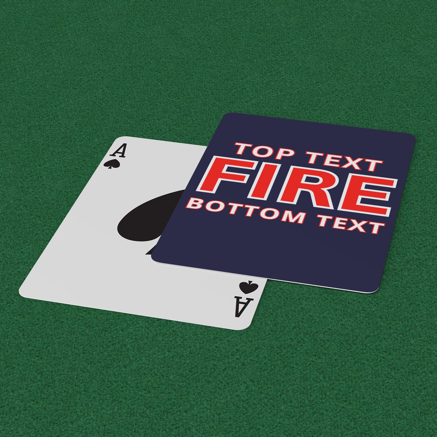 Custom Firefighter Deck Of Cards