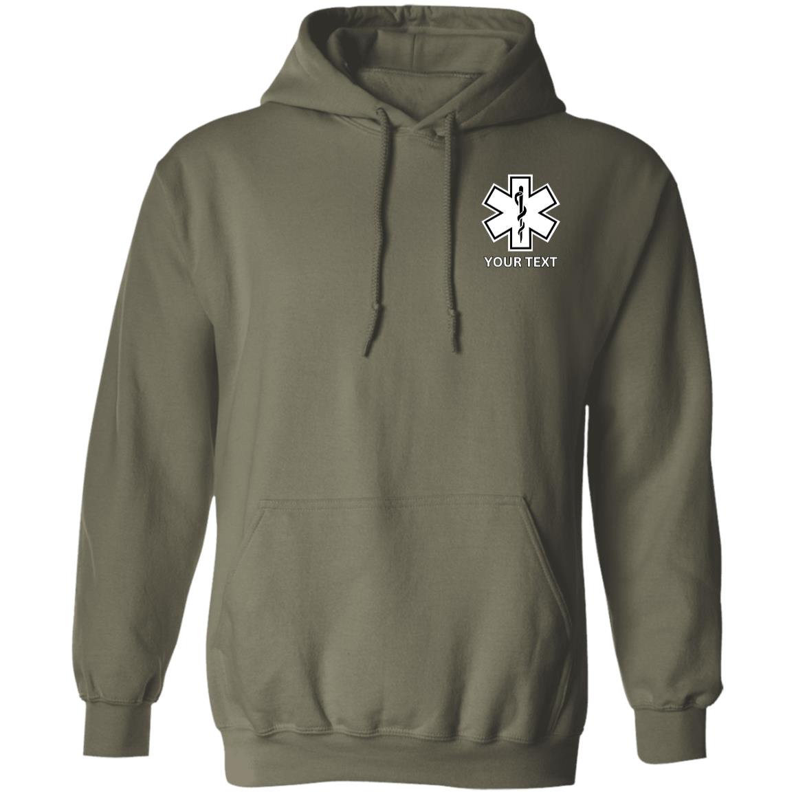 Custom EMS Hoodie White
