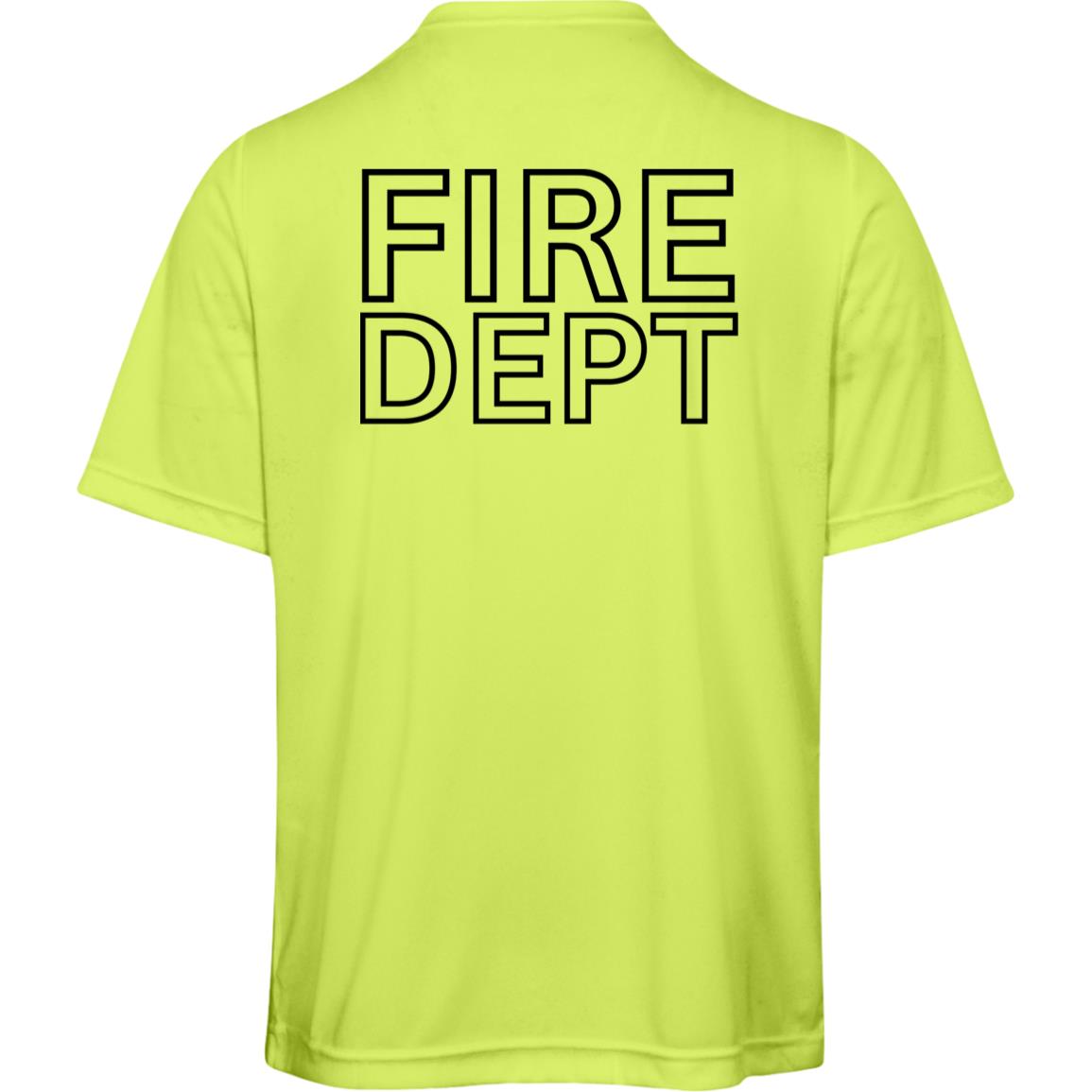Custom Fire Moisture Wicking T-Shirt