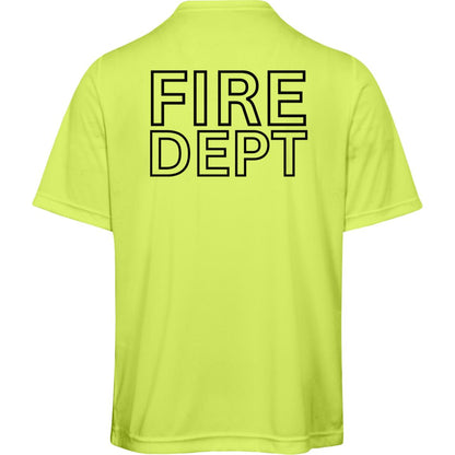 Custom Fire Moisture Wicking T-Shirt