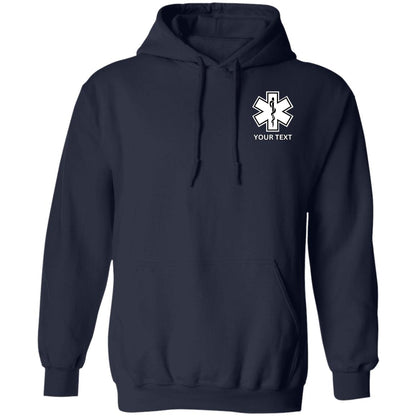 Custom EMS Hoodie White