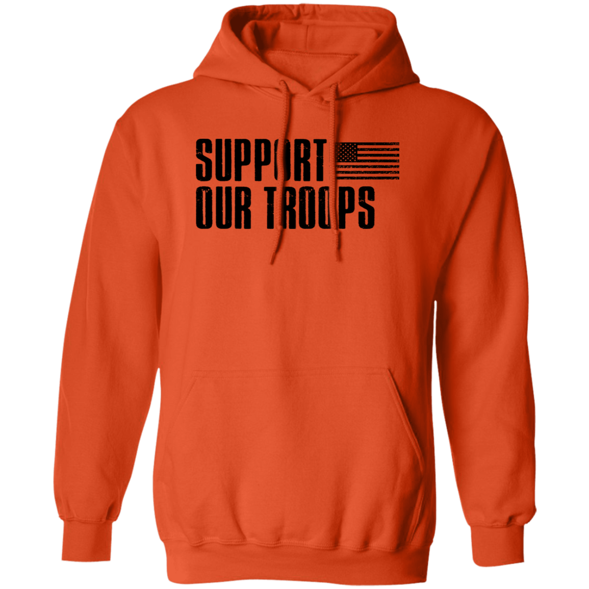 Support Our Troops Hoodie Fall Edition