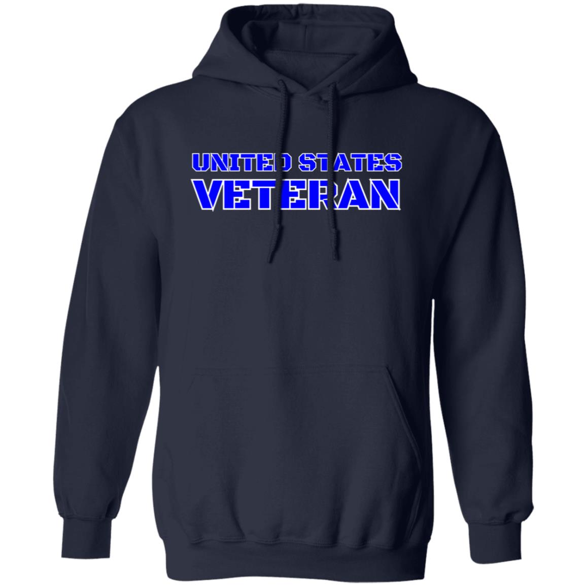 United States Veteran Hoodie Blue