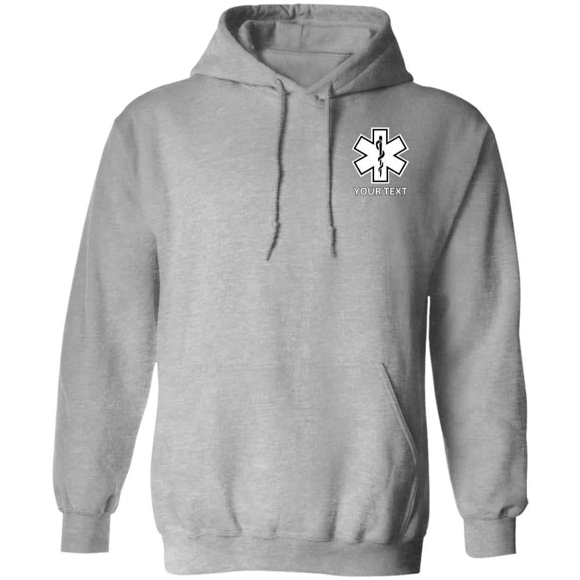 Custom EMS Hoodie White
