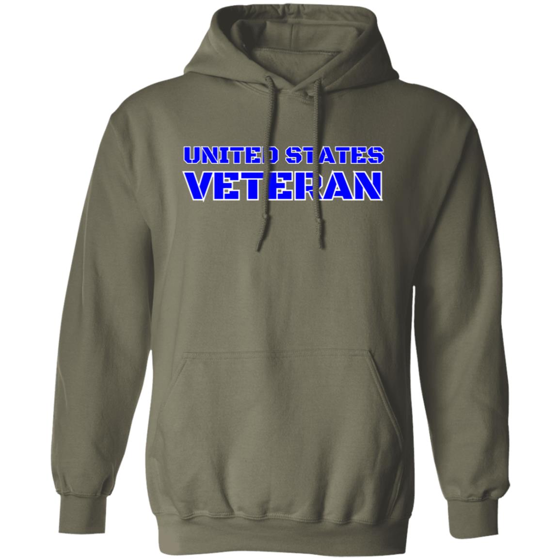 United States Veteran Hoodie Blue