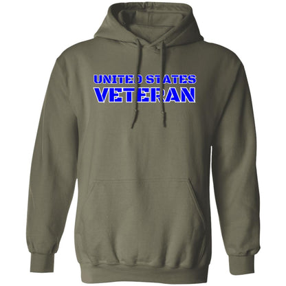 United States Veteran Hoodie Blue