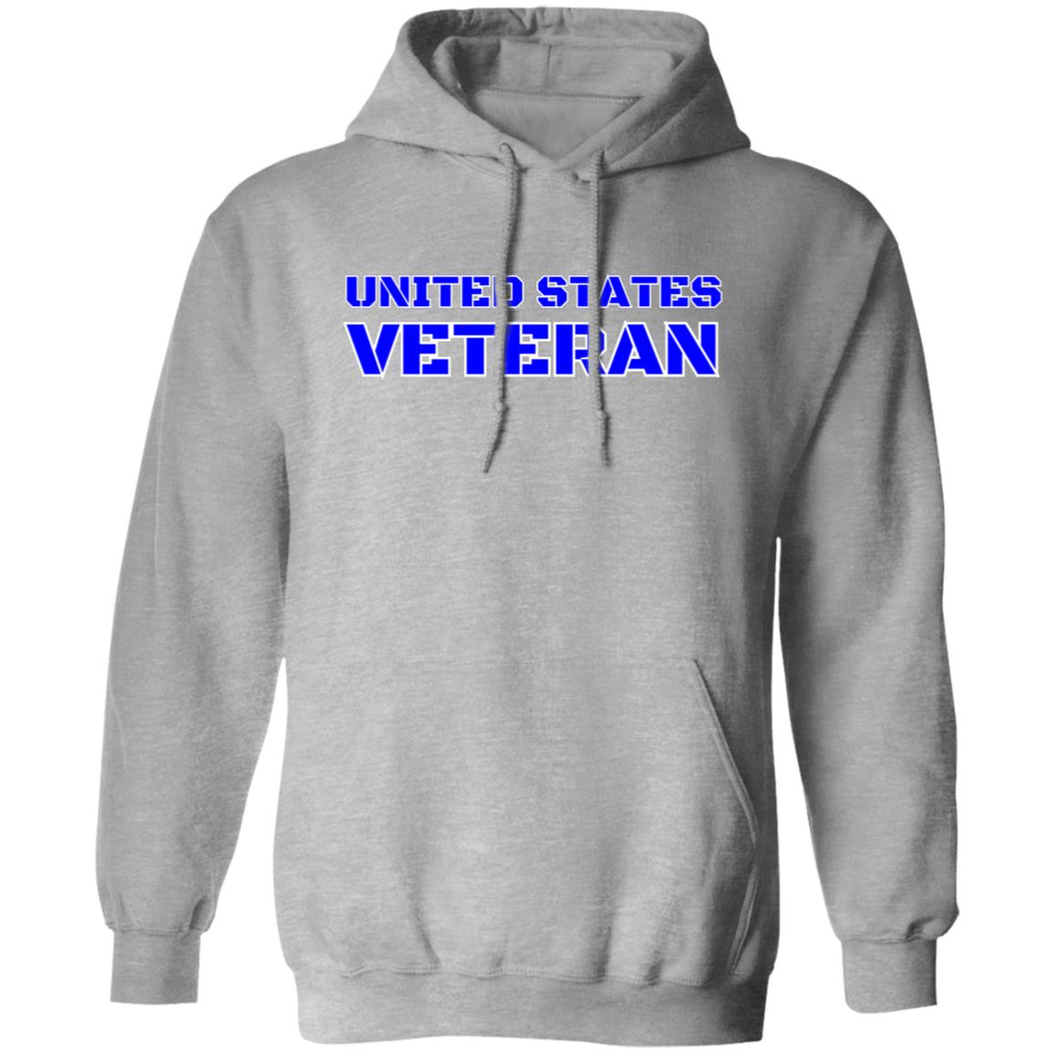 United States Veteran Hoodie Blue