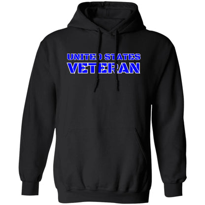 United States Veteran Hoodie Blue
