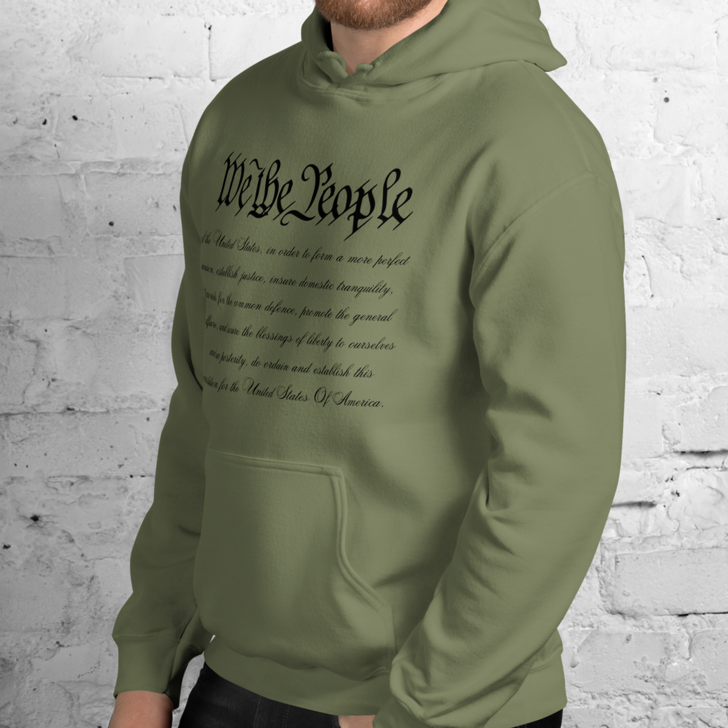 We The People Patriotic Hoodie