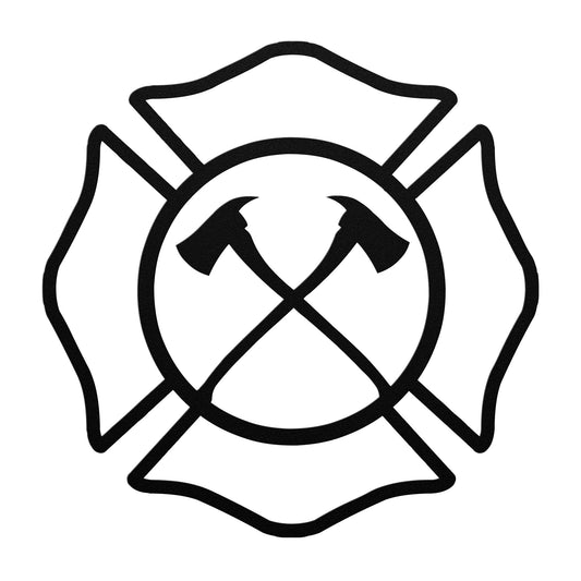 Firefighter Metal Sign 3