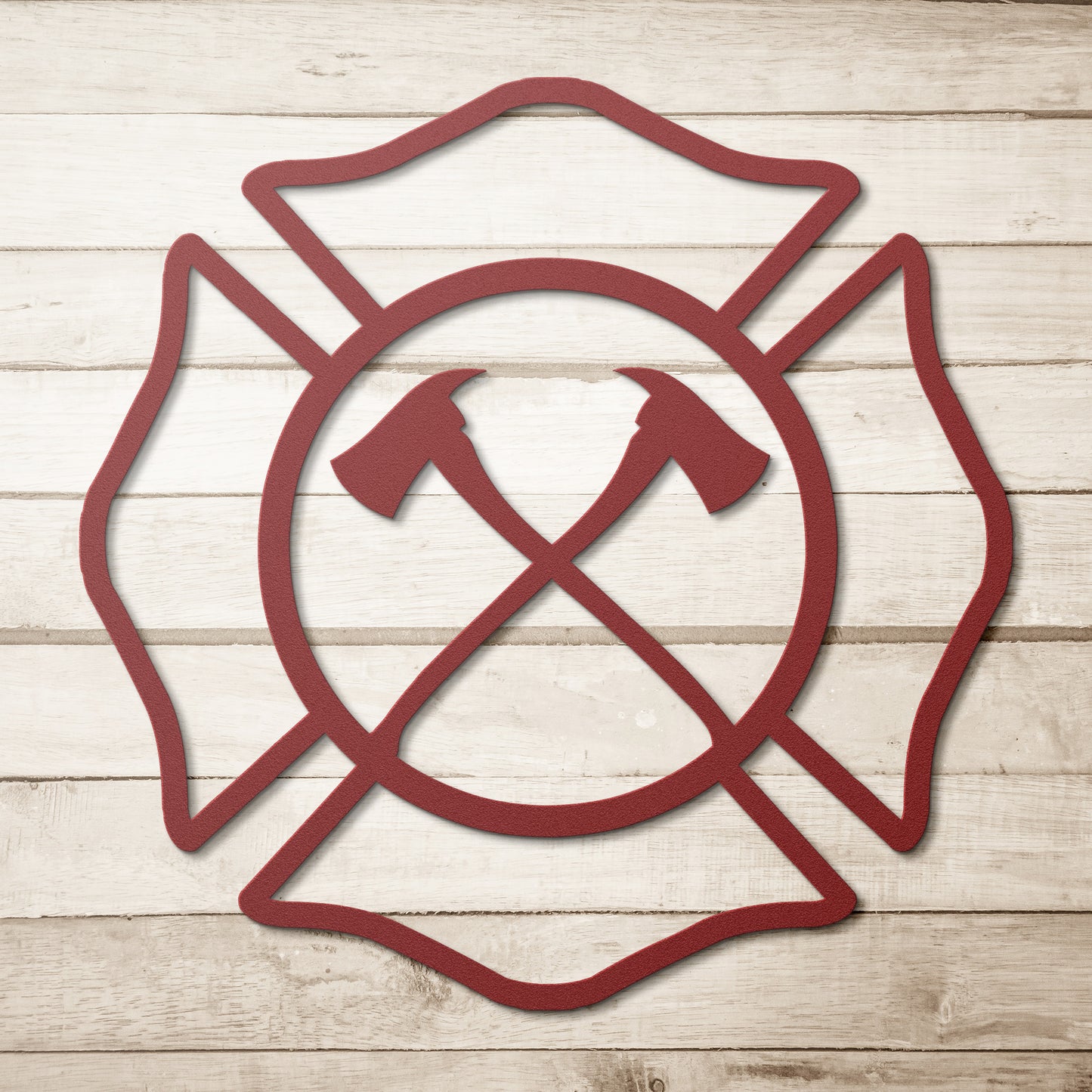 Firefighter Metal Sign 3