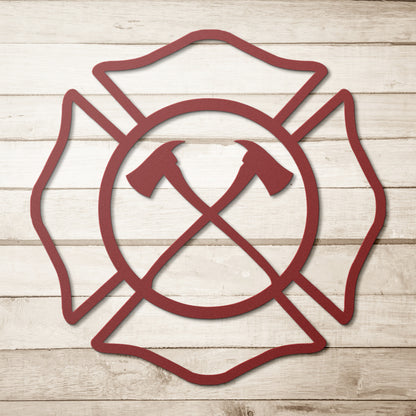 Firefighter Metal Sign 3