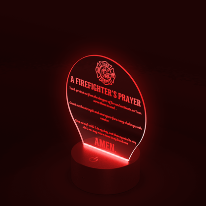 Firefighter_Prayer_LED_Sign_Circle_Dark_Angle_Red_Mockup.png