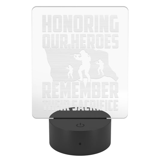 Honoring Their Sacrifice LED Sign