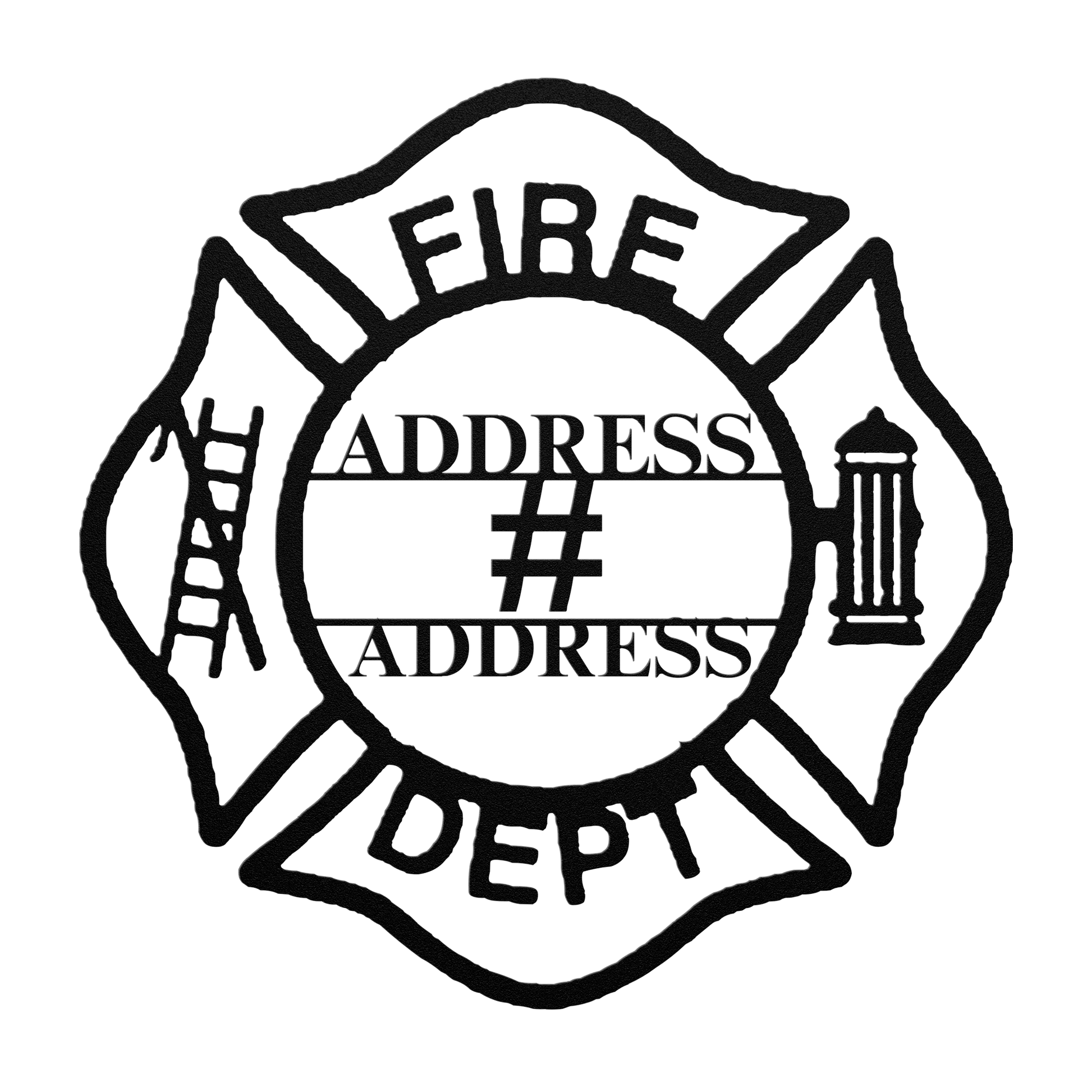 Personalized_Firefighter_Metal_Sign_Gift_Black_Transparent_Mockup.png