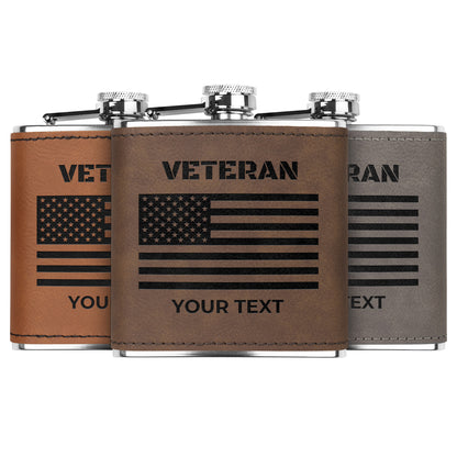 Personalized Veteran Flask