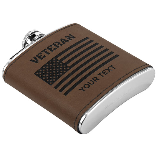 Personalized Veteran Flask