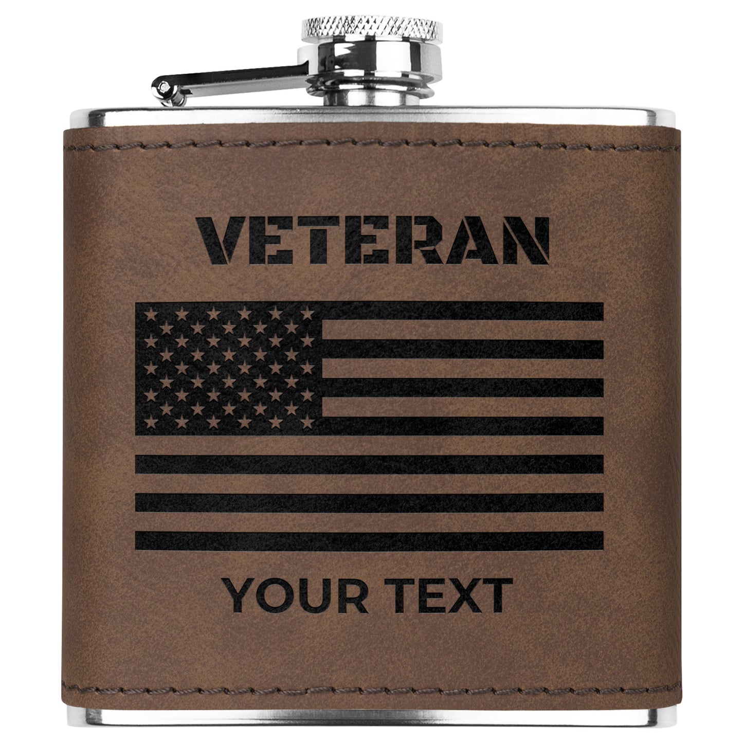 Personalized Veteran Flask
