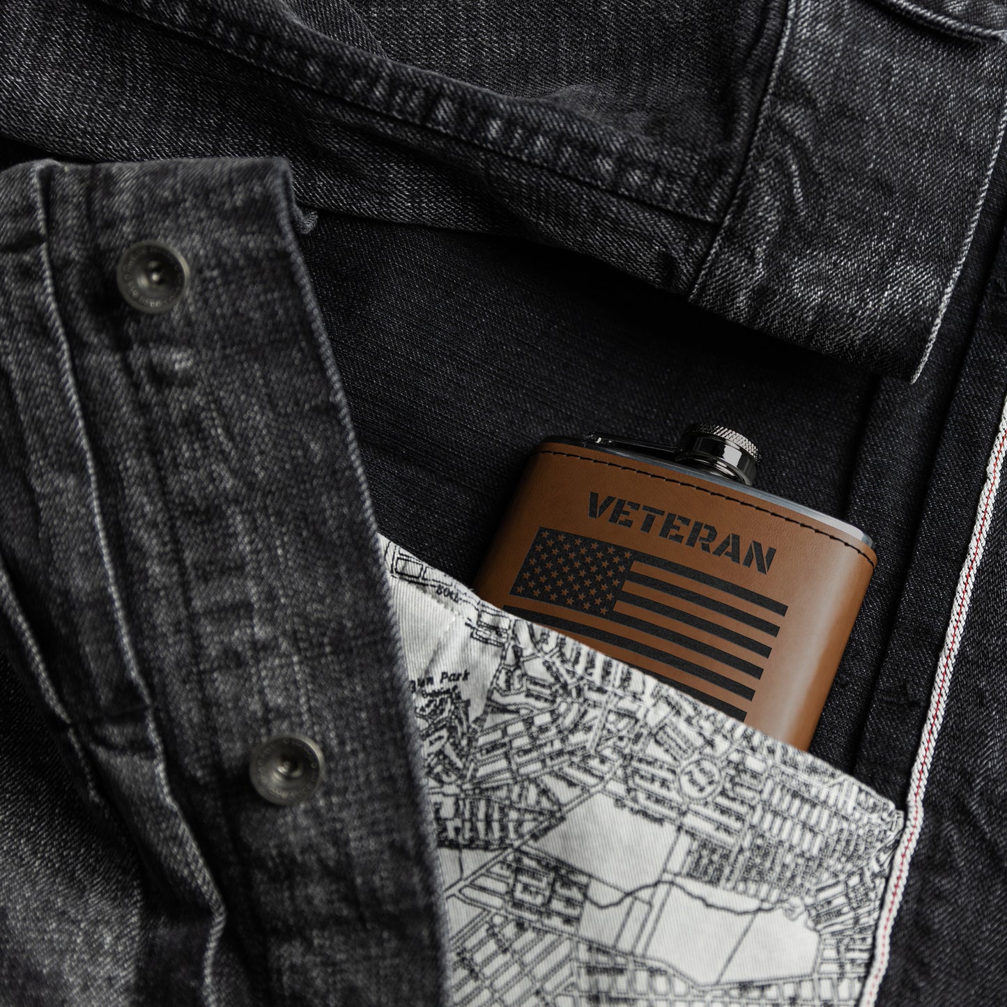 Personalized Veteran Flask
