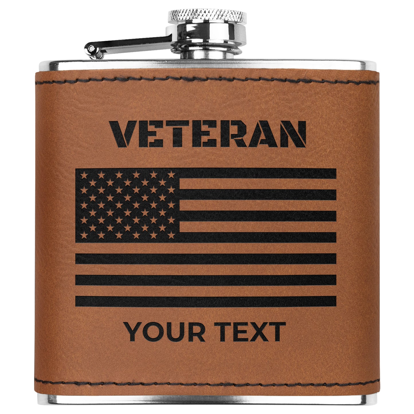 Personalized Veteran Flask