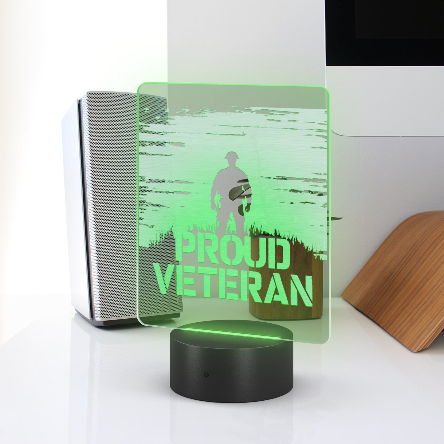 Proud Veteran LED Sign