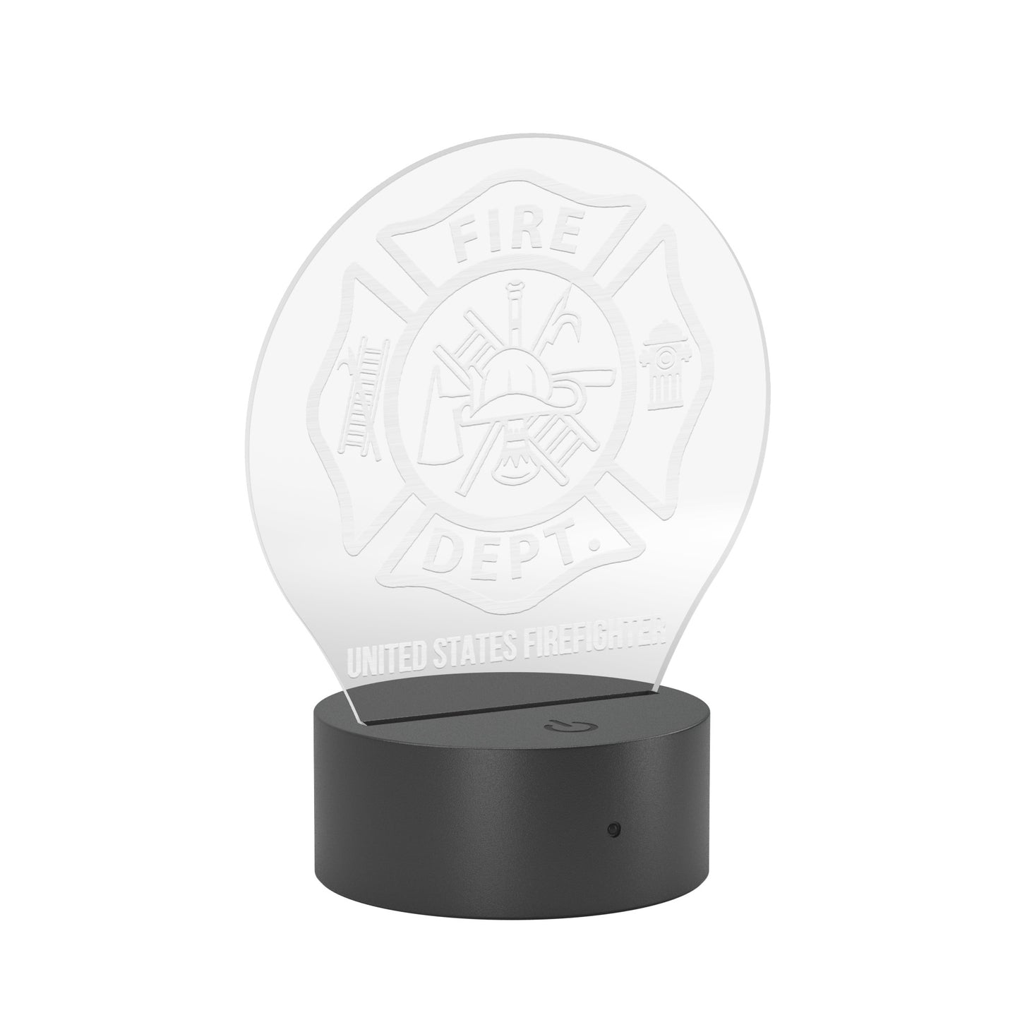Support The Firefighters LED Lamp