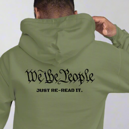 Just Re-Read it (U.S. Constitution) Hoodie