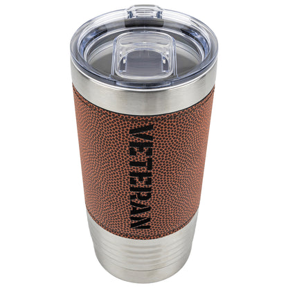 Veteran Football Fan Tumbler