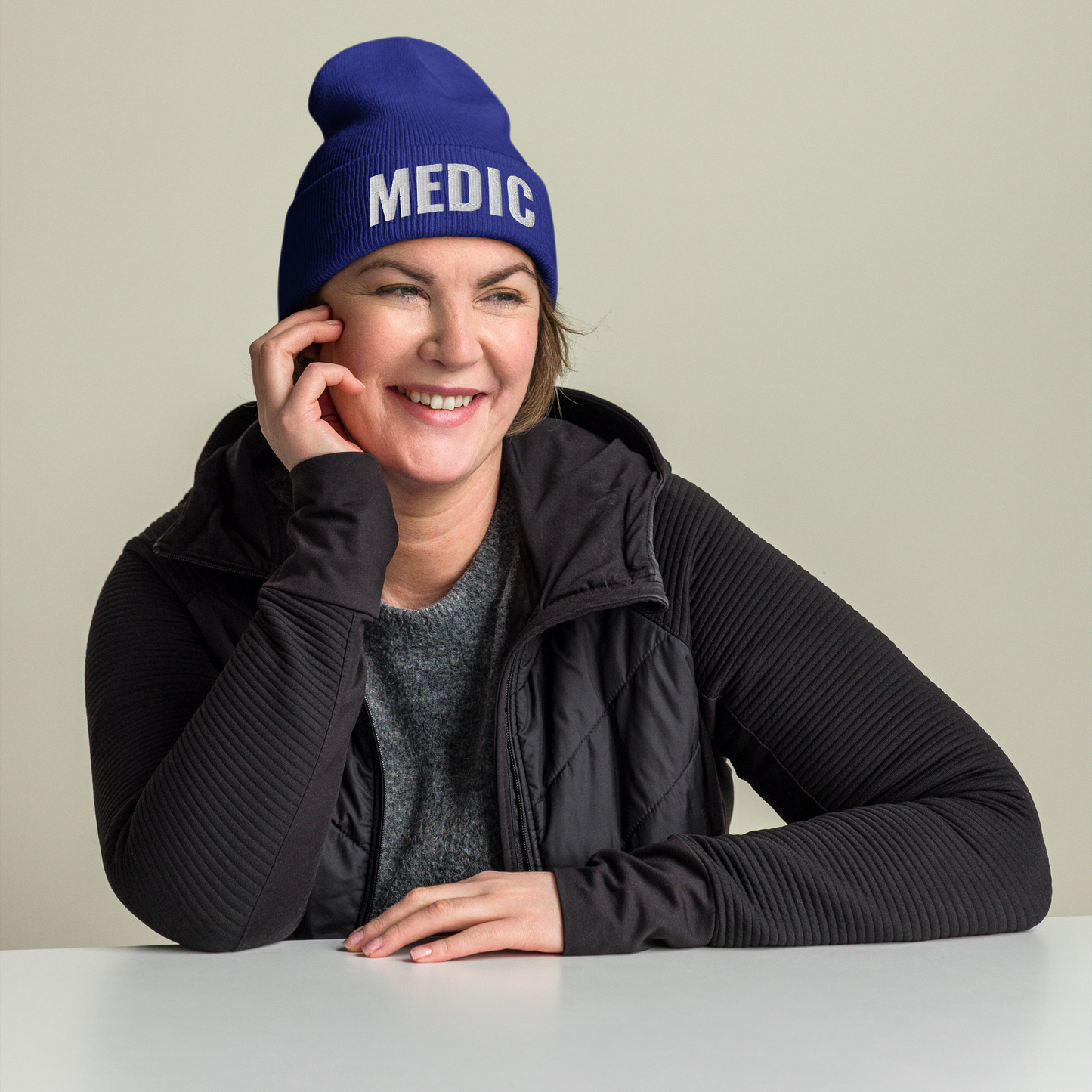 Medic Cuffed Beanie