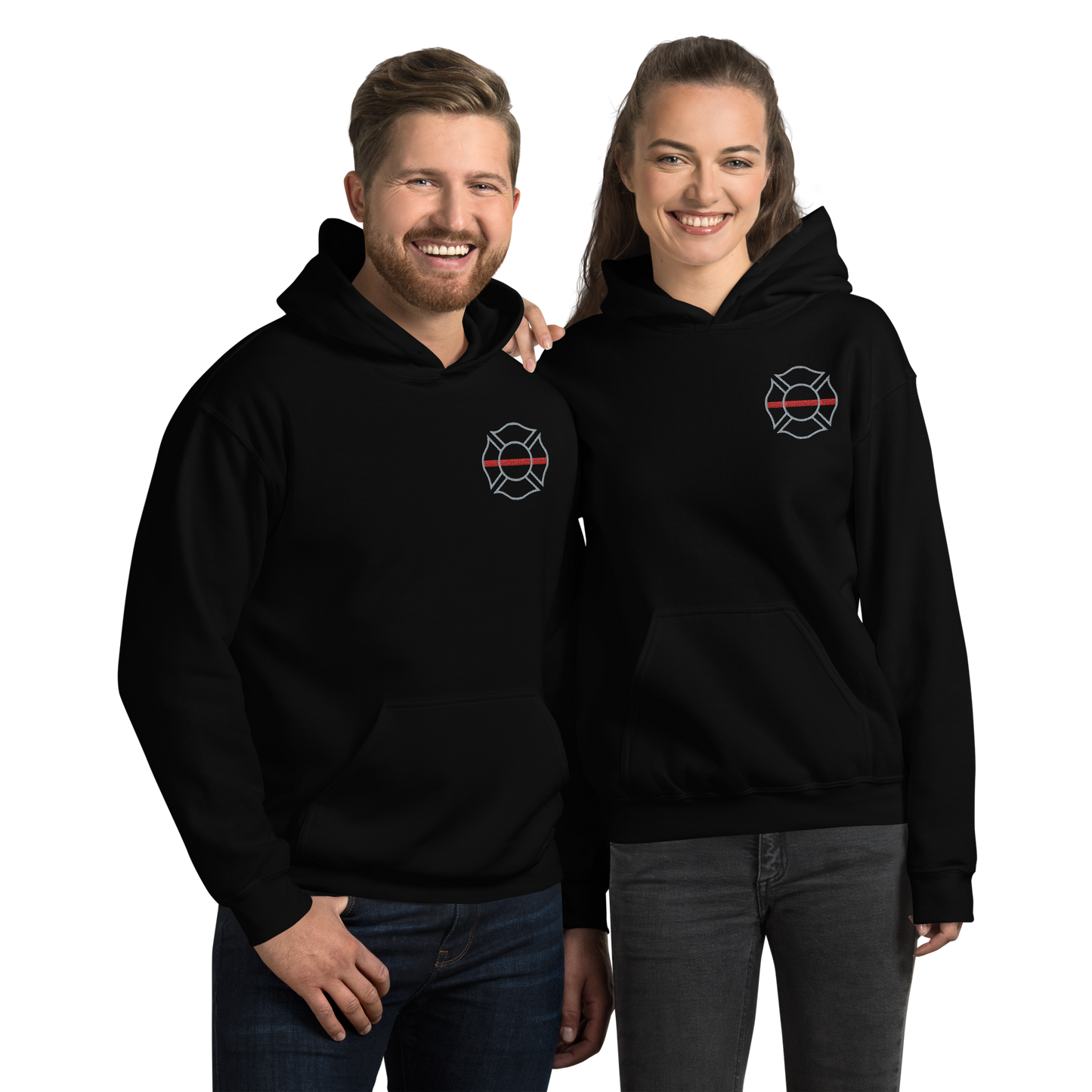 Firefighter support hoodie