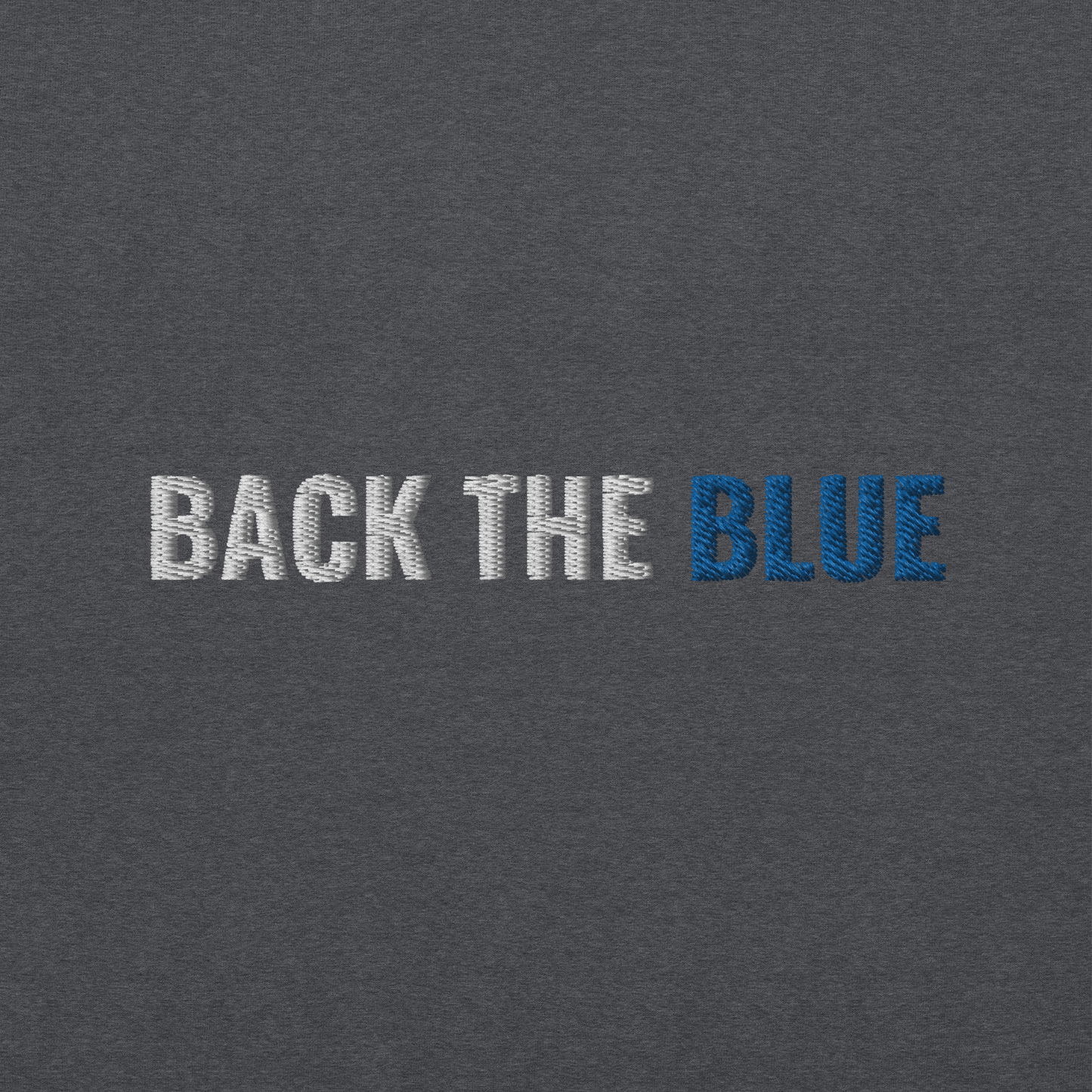 I Support The Blue Hoodie