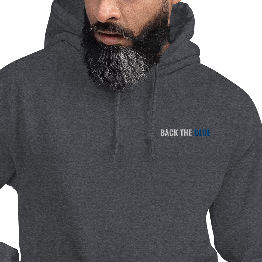 I Support The Blue Hoodie