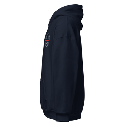 Firefighter support hoodie