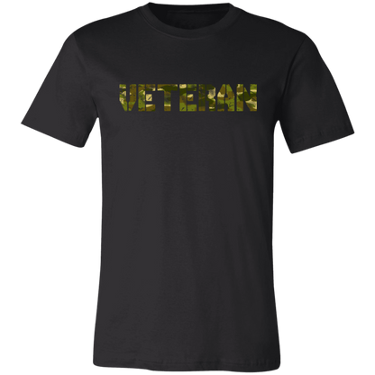 Veteran Camo Letters T-Shirt